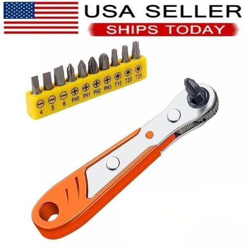 Ratcheting right angle - right,